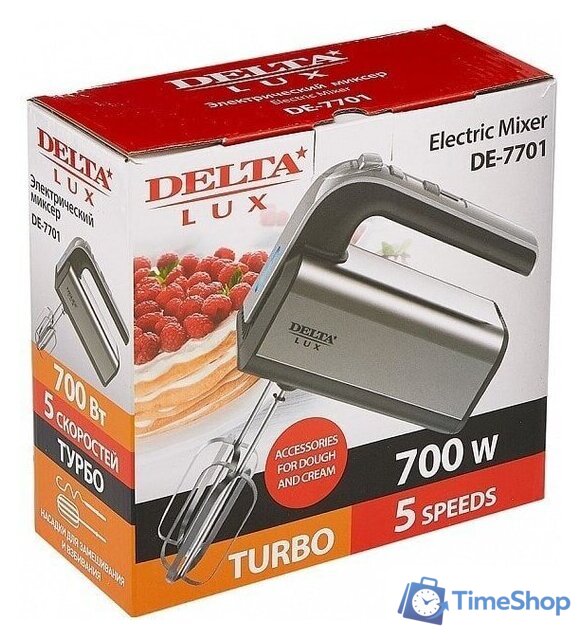 Миксер Delta Lux DE-7701 - Изображение №7 — Интернет-магазин Time-Shop