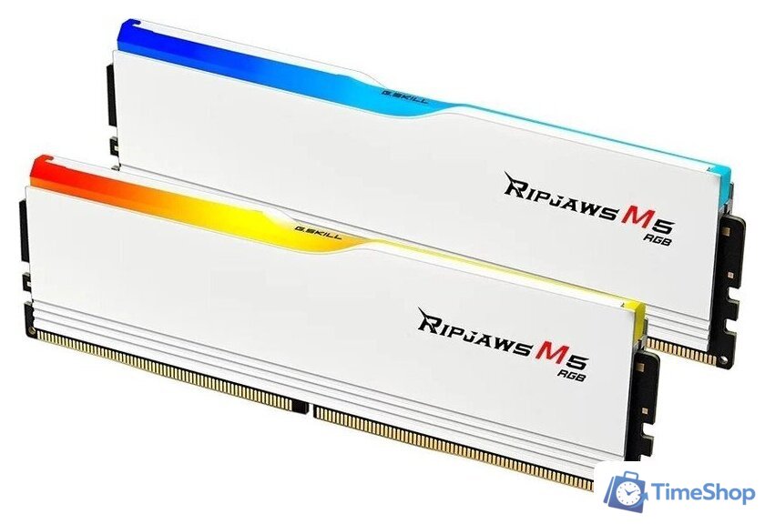Оперативная память G.Skill Ripjaws M5 RGB 2x32ГБ DDR5 5200 МГц F5-5200J4040A32GX2-RM5RW - Изображение №2 — Интернет-магазин Time-Shop