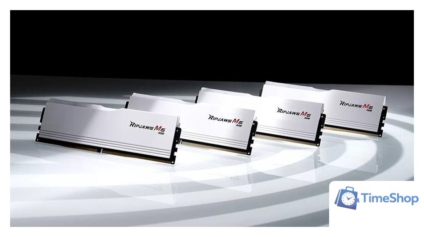 Оперативная память G.Skill Ripjaws M5 RGB 2x32ГБ DDR5 5200 МГц F5-5200J4040A32GX2-RM5RW - Изображение №5 — Интернет-магазин Time-Shop