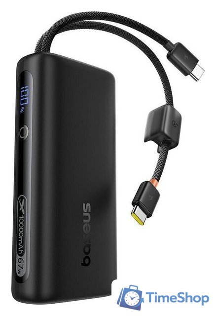 Внешний аккумулятор Baseus EnerFill FC41 67W 10000mAh (черный) - Изображение №3 — Интернет-магазин Time-Shop
