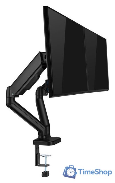 Кронштейн для монитора ErgoSmart Power Black DBL - Изображение №8 — Интернет-магазин Time-Shop