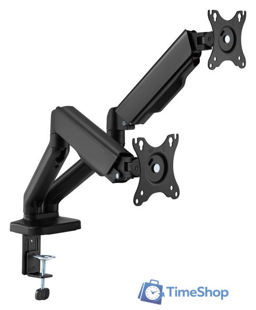 Кронштейн для монитора ErgoSmart Power Black DBL - Изображение №1 — Интернет-магазин Time-Shop