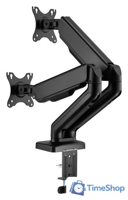 Кронштейн для монитора ErgoSmart Power Black DBL - Изображение №6 — Интернет-магазин Time-Shop