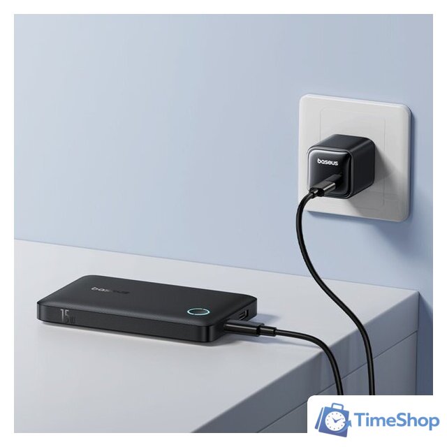 Внешний аккумулятор Baseus EnerFill FP11 10000mAh 15W (черный) - Изображение №11 — Интернет-магазин Time-Shop