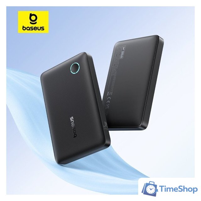 Внешний аккумулятор Baseus EnerFill FP11 10000mAh 15W (черный) - Изображение №5 — Интернет-магазин Time-Shop