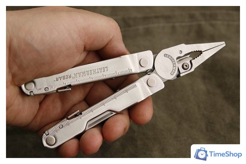 Мультитул Leatherman Rebar 831557 (серебристый) - Изображение №5 — Интернет-магазин Time-Shop