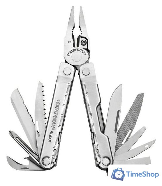 Мультитул Leatherman Rebar 831557 (серебристый) - Изображение №1 — Интернет-магазин Time-Shop