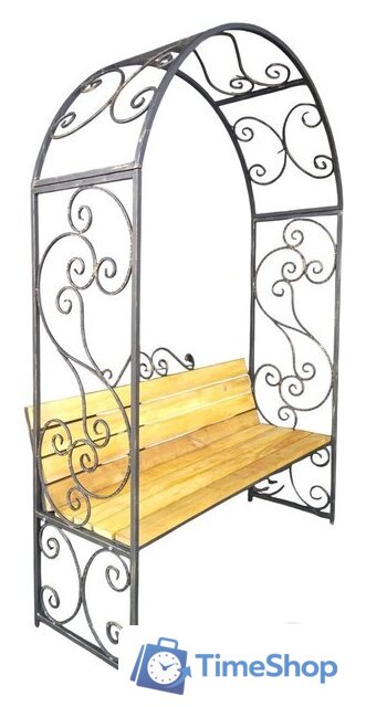 Скамейка Saniji С аркой С4 1550x500x2200 - Изображение №1 — Интернет-магазин Time-Shop