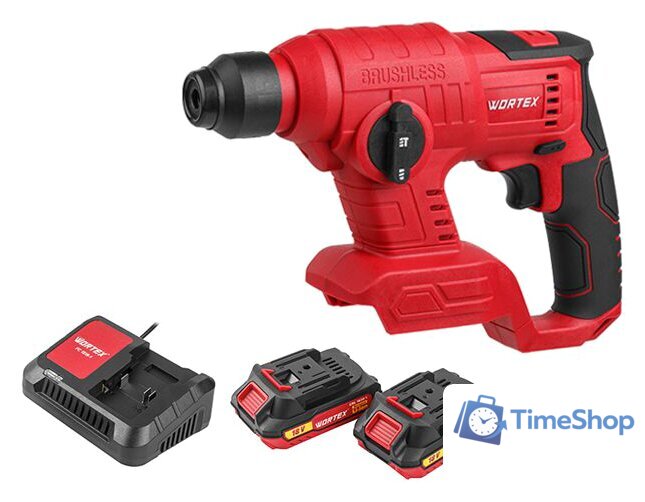 Перфоратор Wortex CRH 1810 0329267 (с 2-мя АКБ, кейс) - Изображение №1 — Интернет-магазин Time-Shop