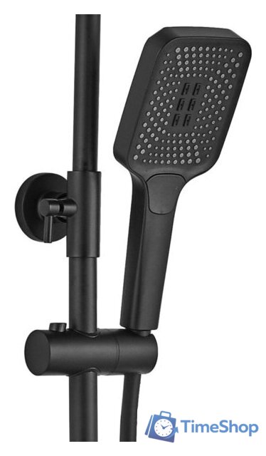 Душевая система  Rea Helix Black REA-P6618 - Изображение №3 — Интернет-магазин Time-Shop