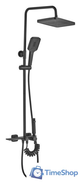 Душевая система  Rea Helix Black REA-P6618 - Изображение №9 — Интернет-магазин Time-Shop