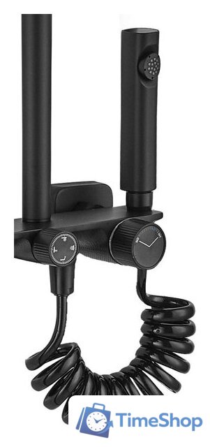 Душевая система  Rea Helix Black REA-P6618 - Изображение №6 — Интернет-магазин Time-Shop