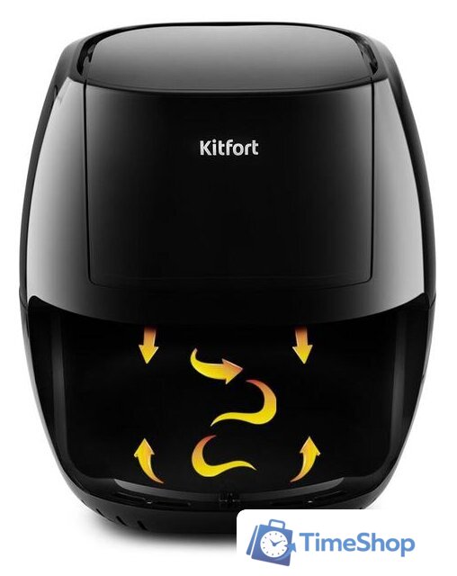 Аэрогриль (аэрофритюрница) Kitfort KT-2220 - Изображение №3 — Интернет-магазин Time-Shop