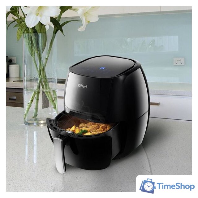 Аэрогриль (аэрофритюрница) Kitfort KT-2220 - Изображение №7 — Интернет-магазин Time-Shop