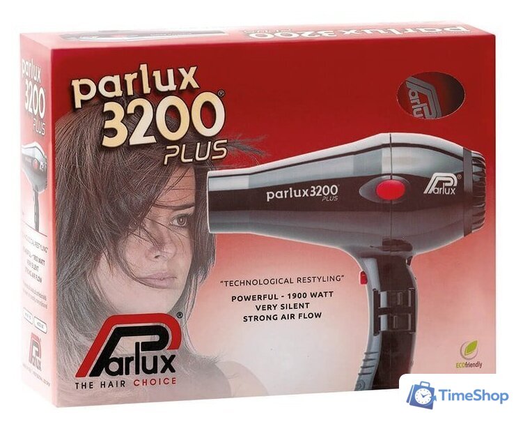 Фен Parlux 3200 Plus (розовый) - Изображение №4 — Интернет-магазин Time-Shop