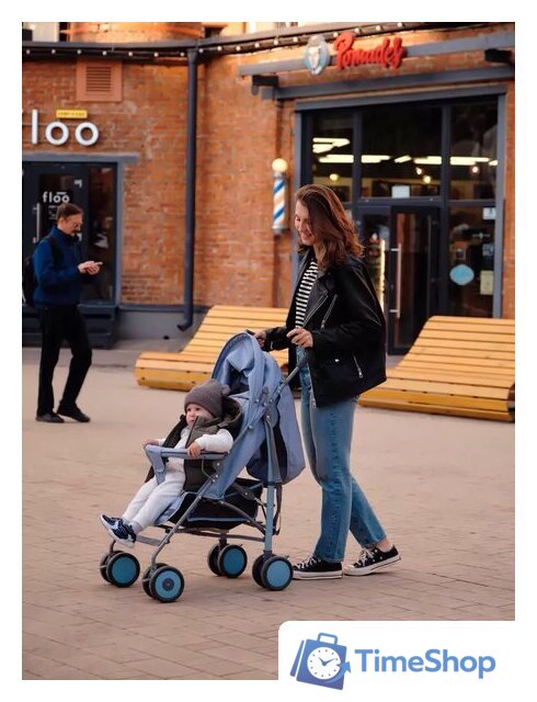 Коляска прогулочная «трость» Rant Basic Tango RA352 (pacific blue) - Изображение №18 — Интернет-магазин Time-Shop