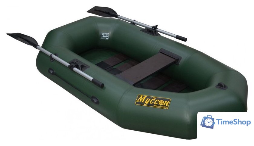 Гребная лодка Муссон R-220 PC (зеленый) - Изображение №6 — Интернет-магазин Time-Shop