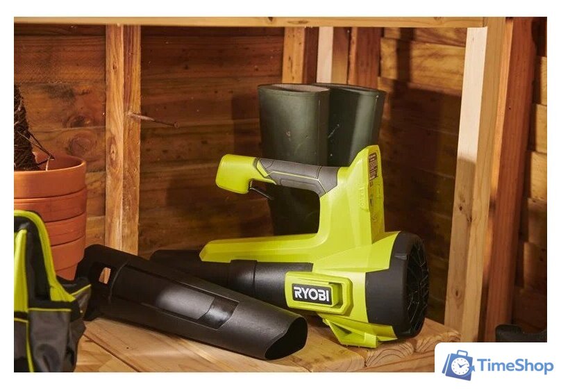 Садовая воздуходувка Ryobi RY18BLB-0 5133006377 (без АКБ) - Изображение №5 — Интернет-магазин Time-Shop