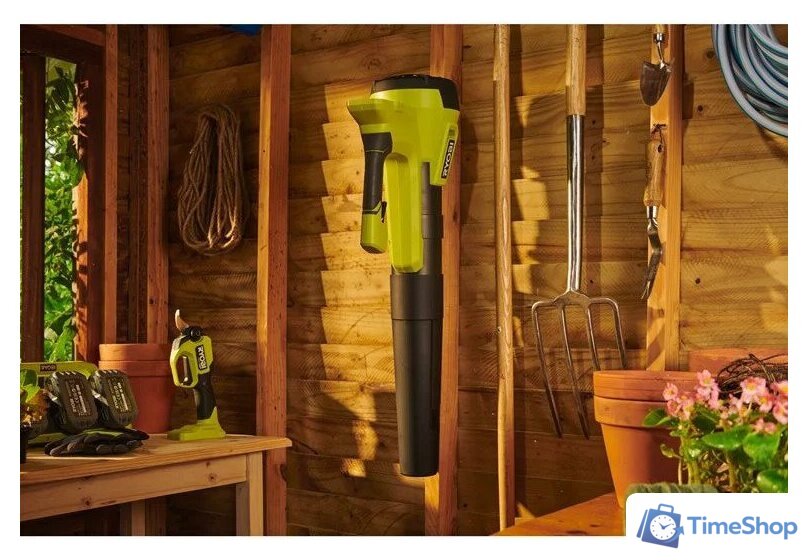 Садовая воздуходувка Ryobi RY18BLB-0 5133006377 (без АКБ) - Изображение №7 — Интернет-магазин Time-Shop