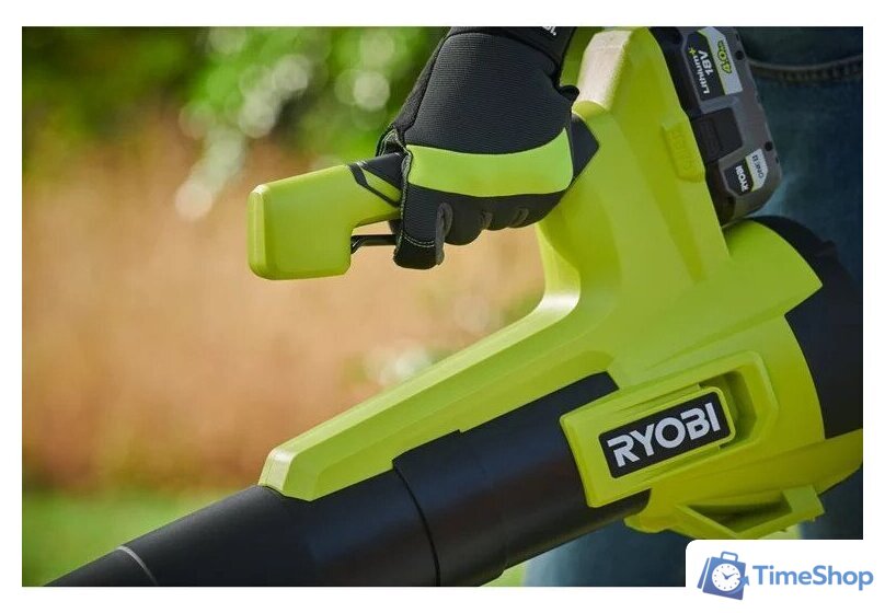 Садовая воздуходувка Ryobi RY18BLB-0 5133006377 (без АКБ) - Изображение №6 — Интернет-магазин Time-Shop