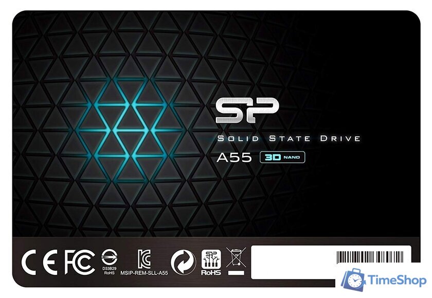 SSD Silicon-Power Ace A55 128GB SP128GBSS3A55S25 - Изображение №1 — Интернет-магазин Time-Shop