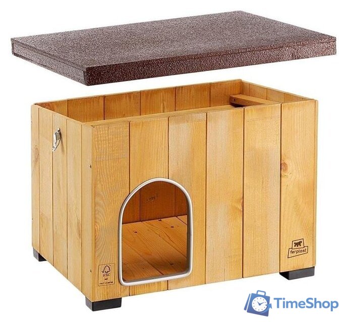 Будка Ferplast Baita 50 87013000 - Изображение №4 — Интернет-магазин Time-Shop