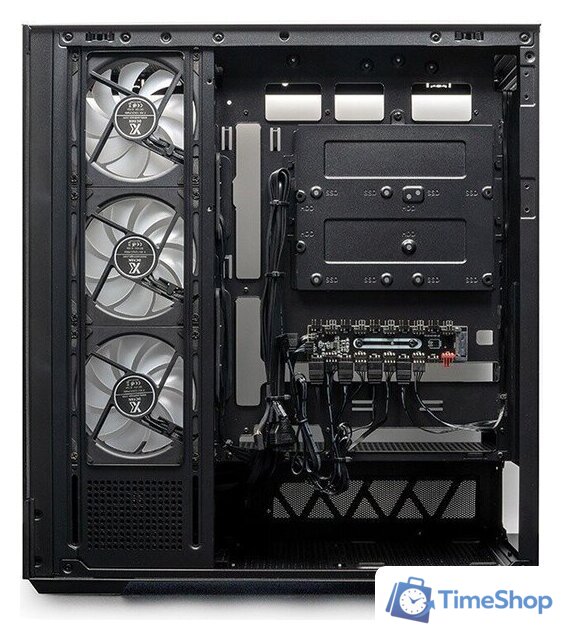 Корпус XASTRA Q700 7ARGB-FG-C10-UC (черный) - Изображение №3 — Интернет-магазин Time-Shop