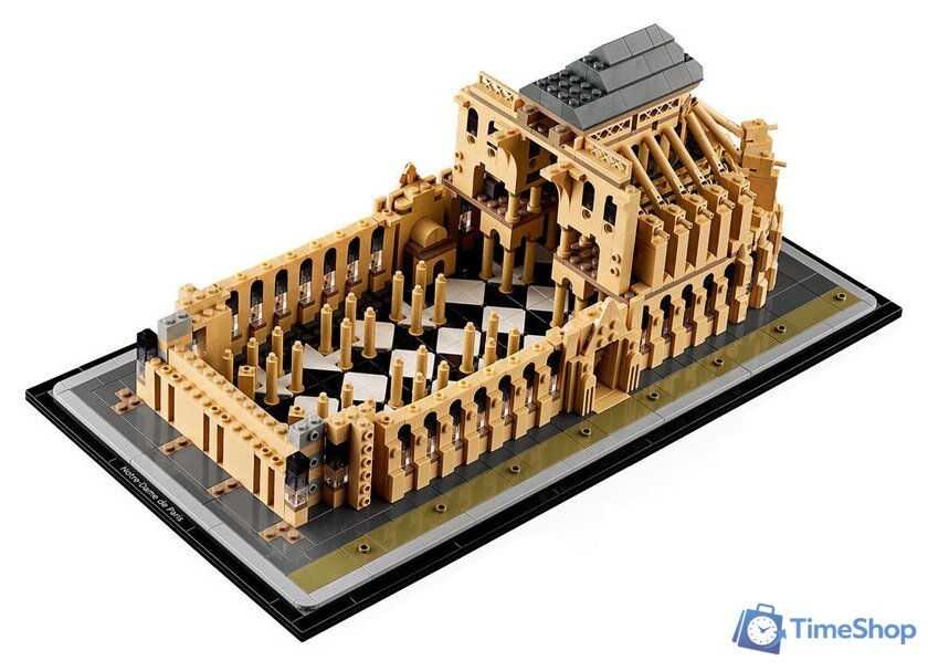 Конструктор LEGO Architecture 21061 Собор Парижской Богоматери - Изображение №6 — Интернет-магазин Time-Shop