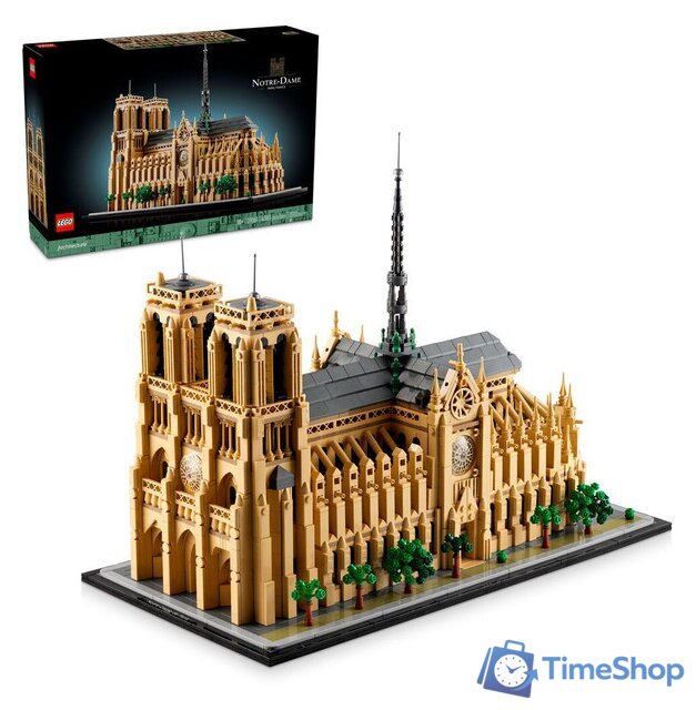 Конструктор LEGO Architecture 21061 Собор Парижской Богоматери - Изображение №3 — Интернет-магазин Time-Shop