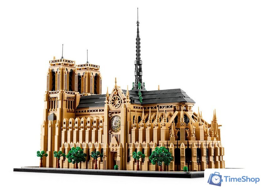 Конструктор LEGO Architecture 21061 Собор Парижской Богоматери - Изображение №10 — Интернет-магазин Time-Shop