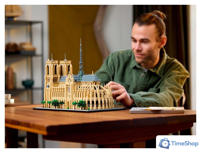 Конструктор LEGO Architecture 21061 Собор Парижской Богоматери - Изображение №15 — Интернет-магазин Time-Shop
