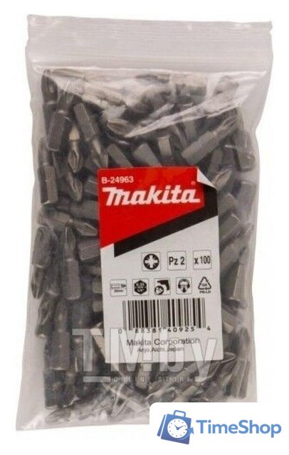 Набор бит Makita B-24963 - Изображение №2 — Интернет-магазин Time-Shop