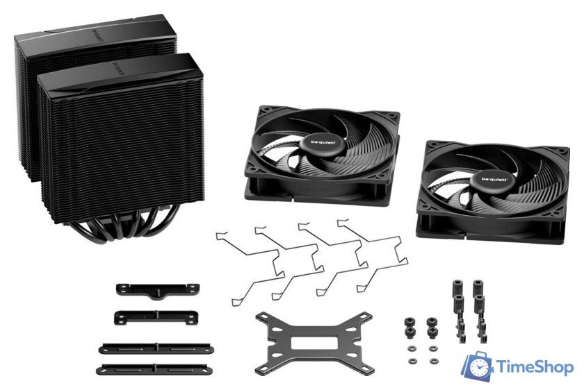 Кулер для процессора be quiet! Pure Rock Pro 3 Black BK042 - Изображение №6 — Интернет-магазин Time-Shop