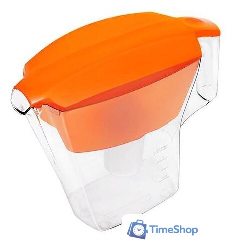 Кувшин АКВАФОР Лайн (оранжевый) - Изображение №2 — Интернет-магазин Time-Shop