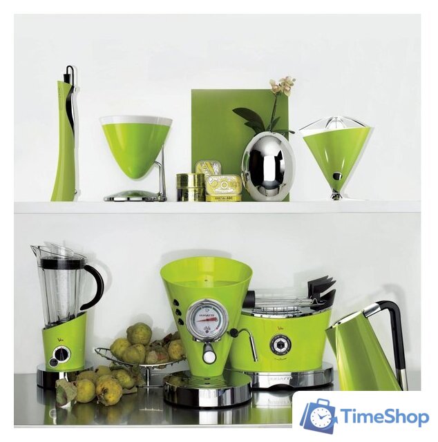 Рожковая кофеварка Bugatti 15-DIVACM (зеленый) - Изображение №2 — Интернет-магазин Time-Shop