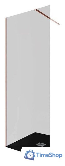 Душевая стенка Allen Brau Infinity 3.21012.60.T 323804 (медь браш ) - Изображение №1 — Интернет-магазин Time-Shop