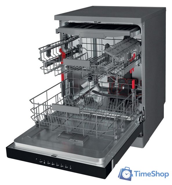 Отдельностоящая посудомоечная машина Whirlpool WFC 3C33 PF X UK - Изображение №3 — Интернет-магазин Time-Shop