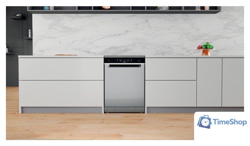 Отдельностоящая посудомоечная машина Whirlpool WFC 3C33 PF X UK - Изображение №5 — Интернет-магазин Time-Shop