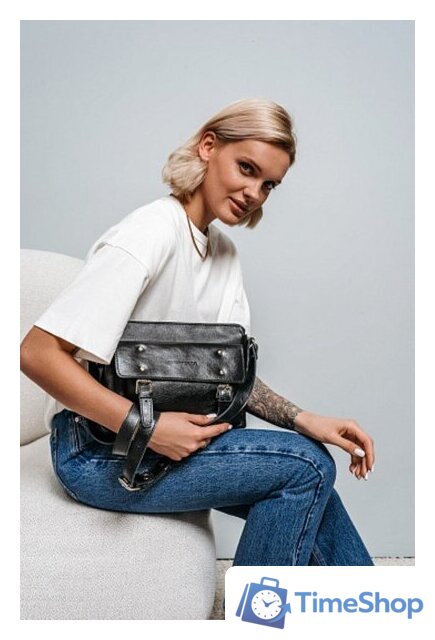 Сумка Igermann 942 20С942КЧ6 (черный) - Изображение №6 — Интернет-магазин Time-Shop