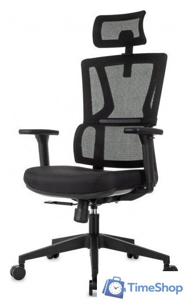 Офисное кресло Бюрократ MC-711N-H (черный) - Изображение №3 — Интернет-магазин Time-Shop