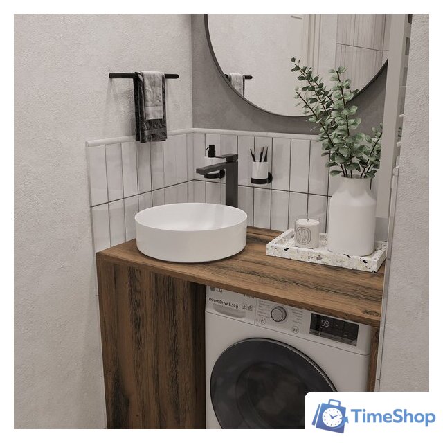  ЗОВ Тумба под умывальник Стамбул 120 S120LAW0LAWWMD (аттик) - Изображение №2 — Интернет-магазин Time-Shop