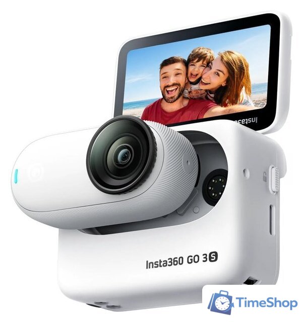 Экшен-камера Insta360 GO 3S 64GB (белый) - Изображение №1 — Интернет-магазин Time-Shop