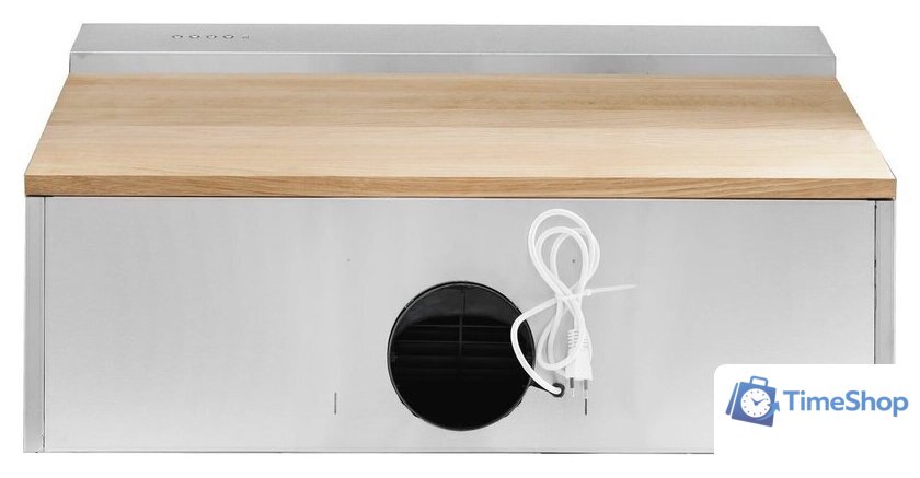 Кухонная вытяжка Elikor Фарм 90H-650-E3D (нержавеющая сталь/дуб неокрашенный) - Изображение №7 — Интернет-магазин Time-Shop
