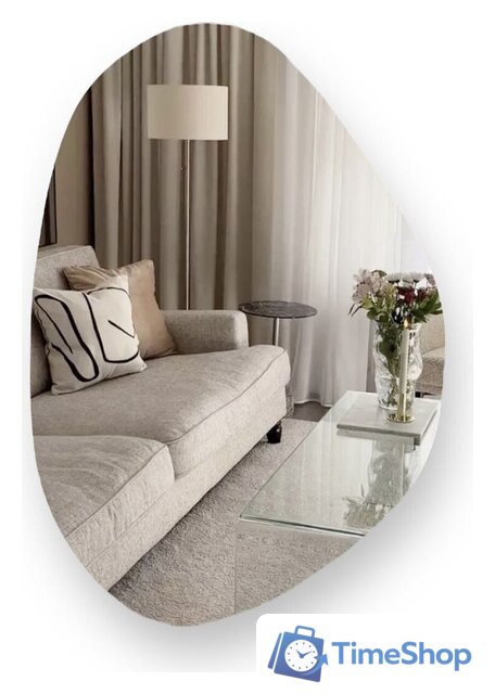 Зеркало EMZE Led 55x80 LED.NF.55.80.4K (с подсветкой, бесконтактное включение) - Изображение №1 — Интернет-магазин Time-Shop