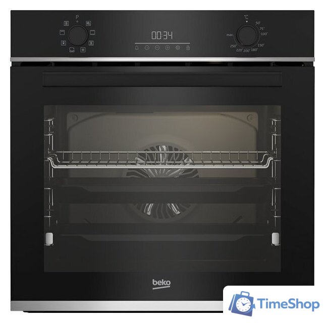 Электрический духовой шкаф BEKO BBIR13300XC - Изображение №1 — Интернет-магазин Time-Shop