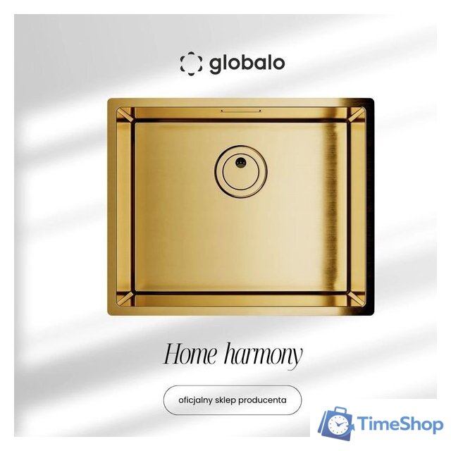 Кухонная мойка Globalo Riwolo 50.1 Gold - Изображение №1 — Интернет-магазин Time-Shop