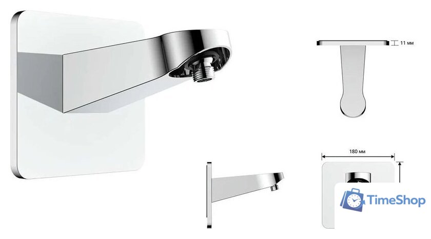 Душевая система  Vincea Inspire VSFW-3I22MT3RMB - Изображение №16 — Интернет-магазин Time-Shop