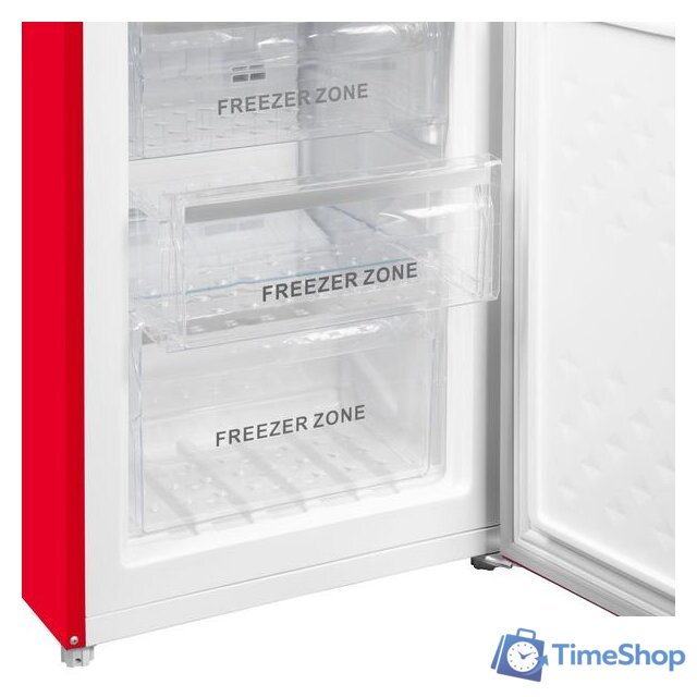 Холодильник MAUNFELD MFF186NFRR - Изображение №14 — Интернет-магазин Time-Shop