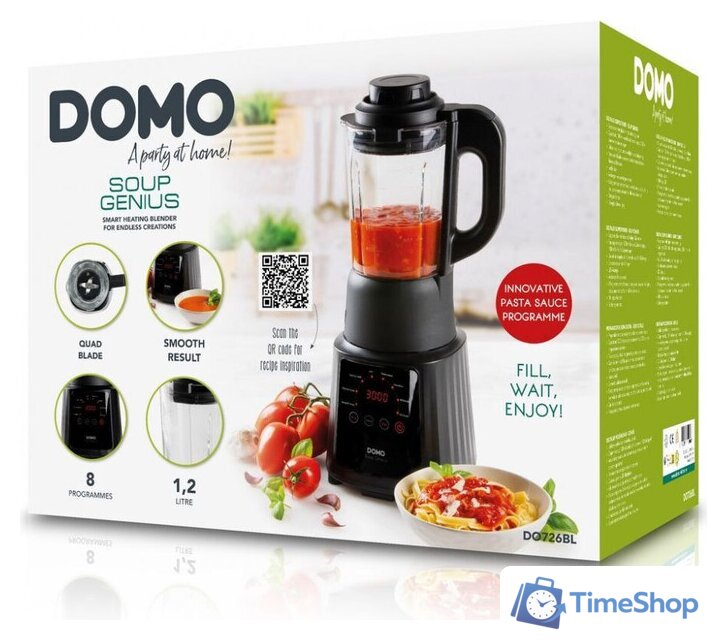 Блендер-суповарка Domo DO726BL - Изображение №10 — Интернет-магазин Time-Shop