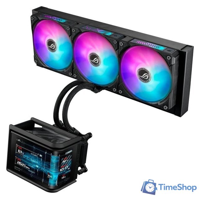Система жидкостного охлаждения для процессора ASUS ROG Ryuo IV SLC 360 ARGB - Изображение №3 — Интернет-магазин Time-Shop